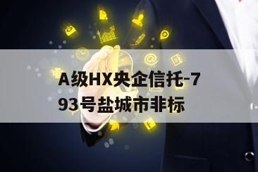 A级HX央企信托-793号盐城市非标