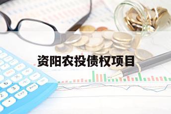 资阳农投债权项目